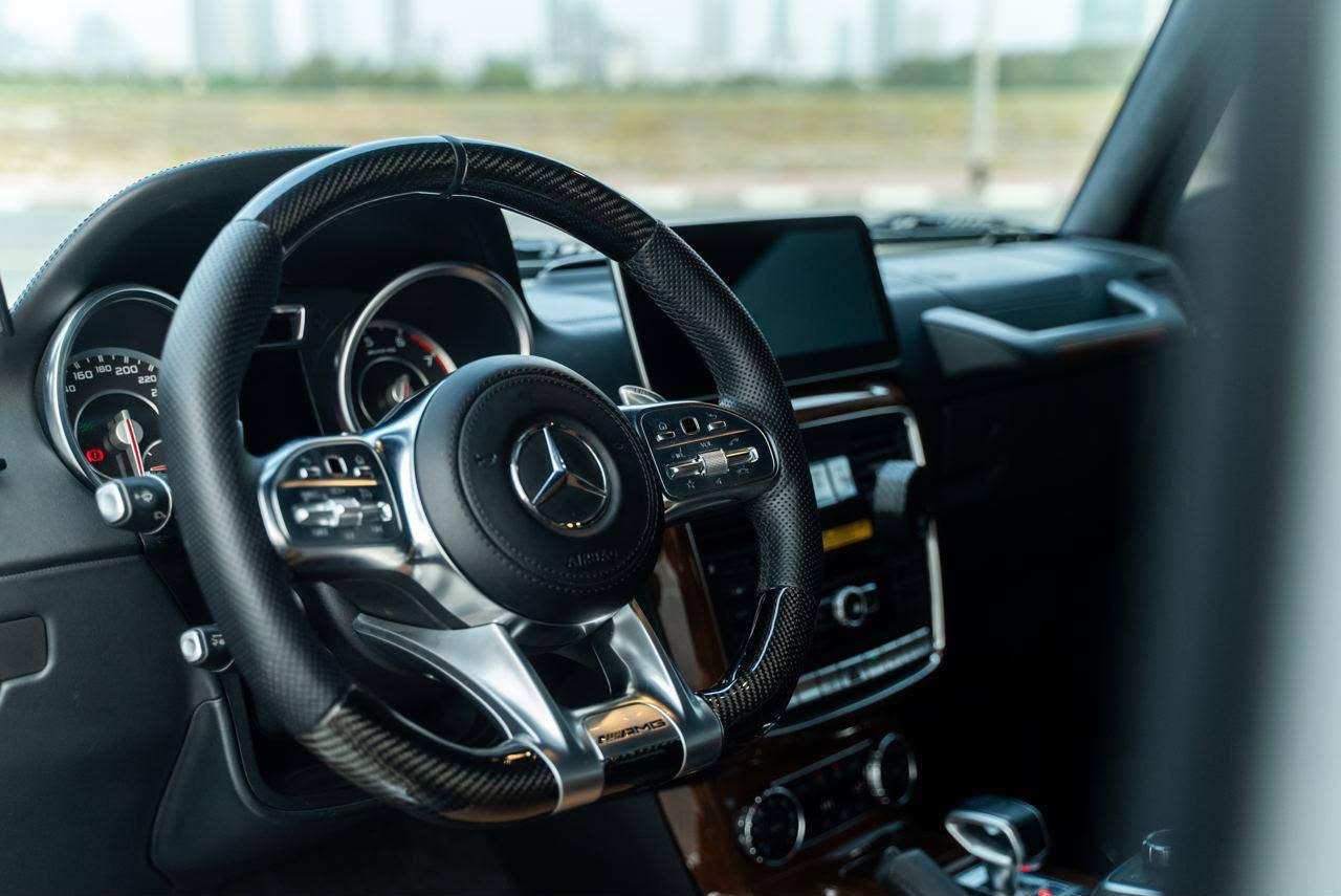 哑光灰 奔驰 AMG G63 2014